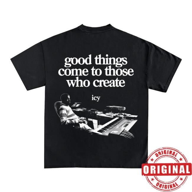 "Create" Icy Exclusive Graphic T Shirt