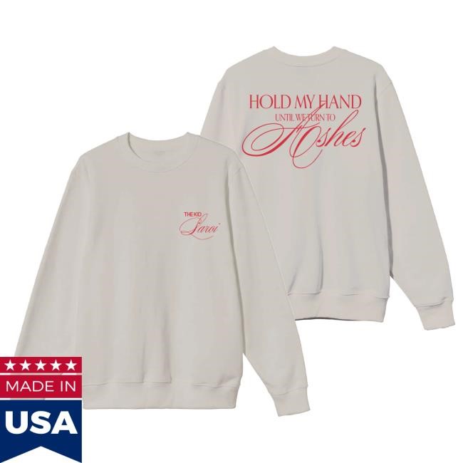 "Ashes" Embroidered Sweatshirt – THE KID LAROI Merch